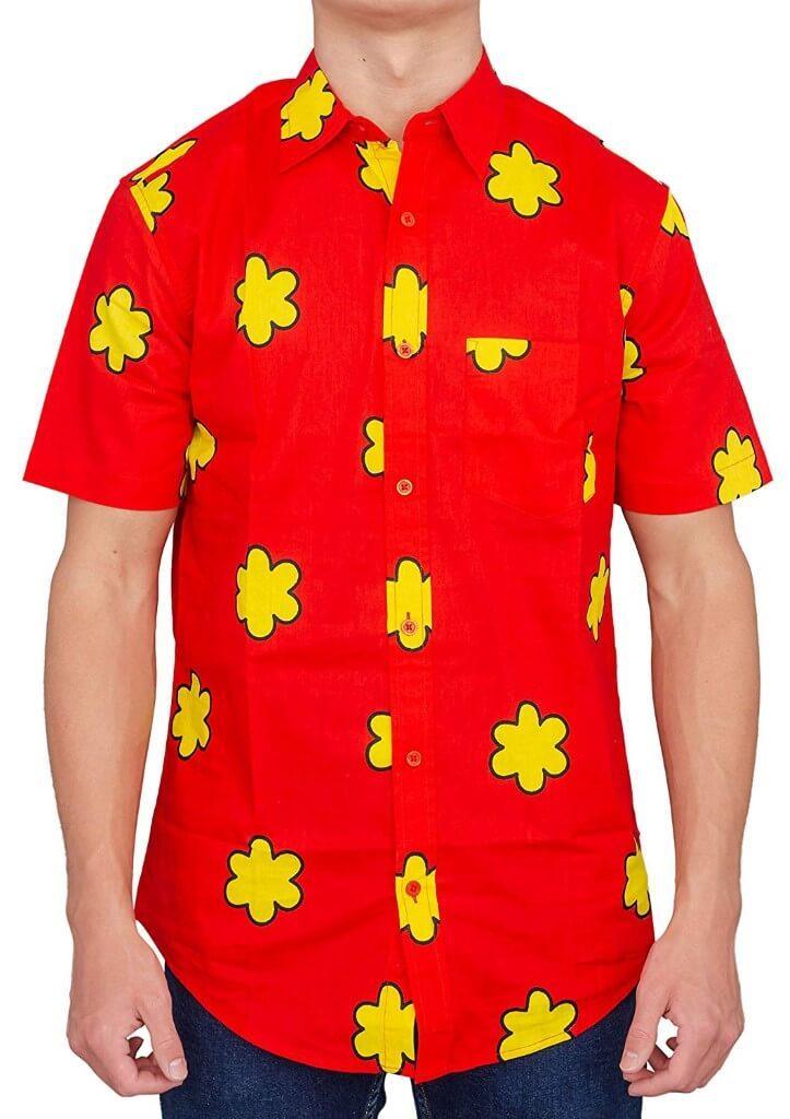 Quaggy Giggity Halloween Cosplay Costume Unisex Button Down Shirt