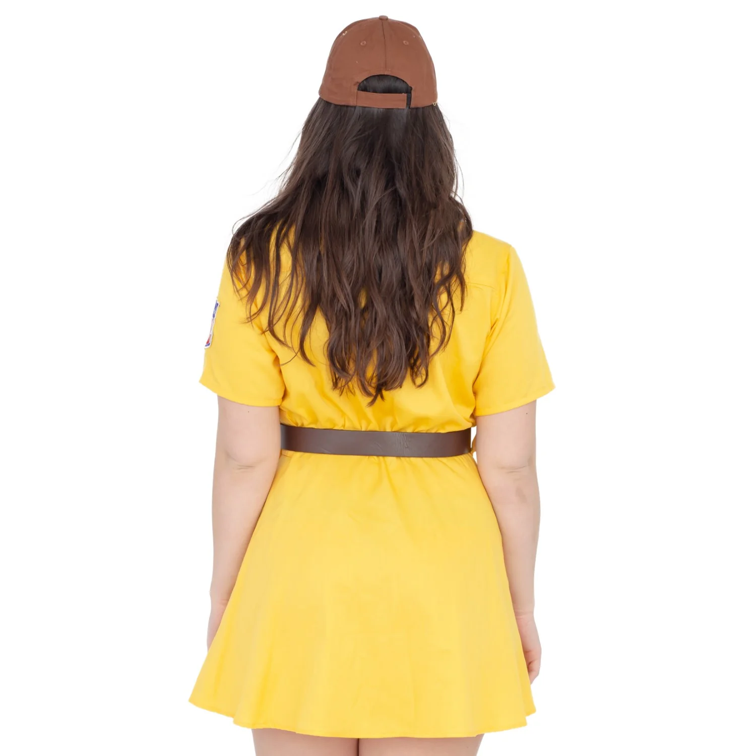 Racine Belles AAGPBL Baseball Women's Halloween Cosplay Costume Dress - Image 7