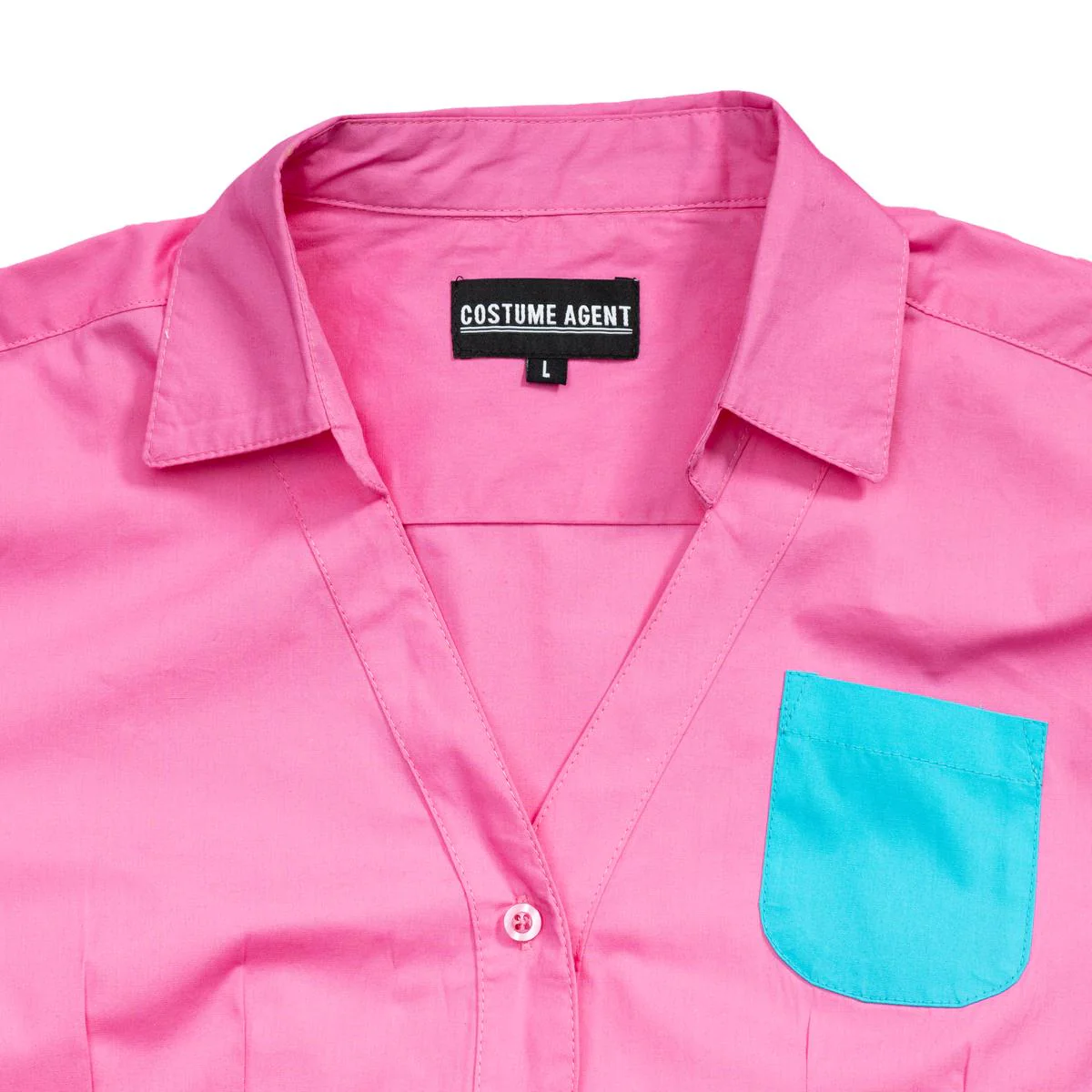 Ramona Pilgrim Movie Halloween Cosplay Costume Pink Blue Pocket Top - Image 11