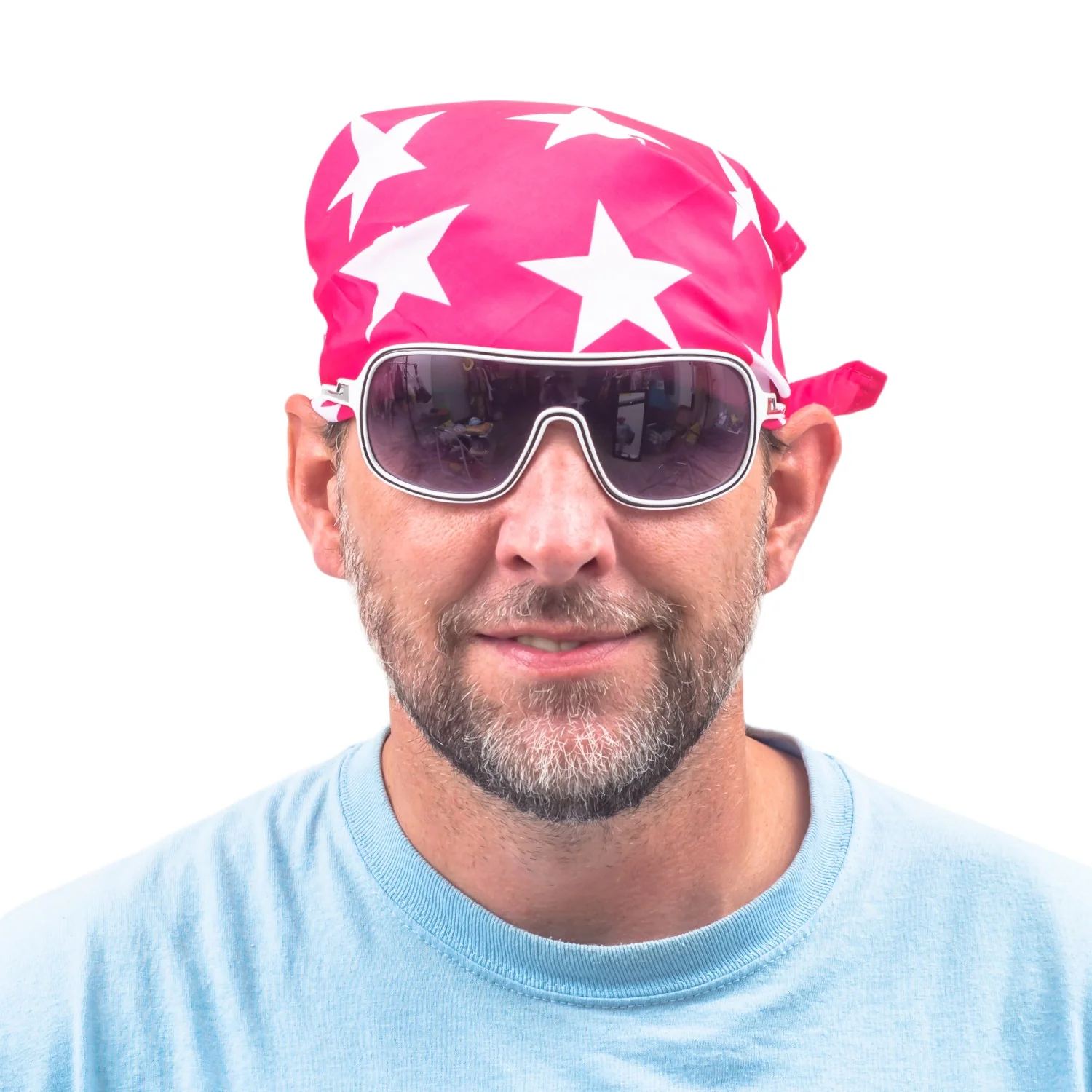 Randy Savage Star Printed Costume Bandana - Image 3