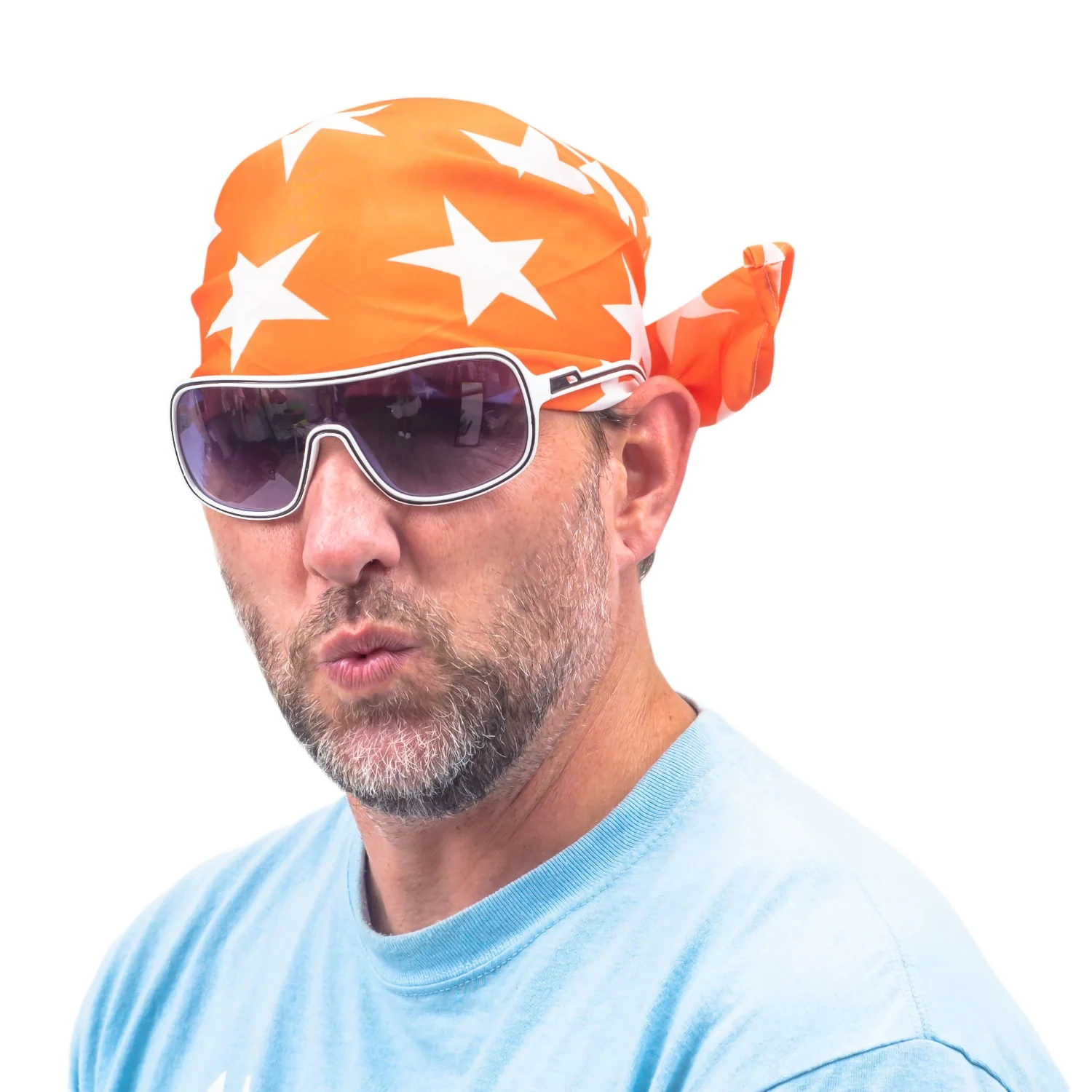 Randy Savage Star Printed Costume Bandana - Image 7
