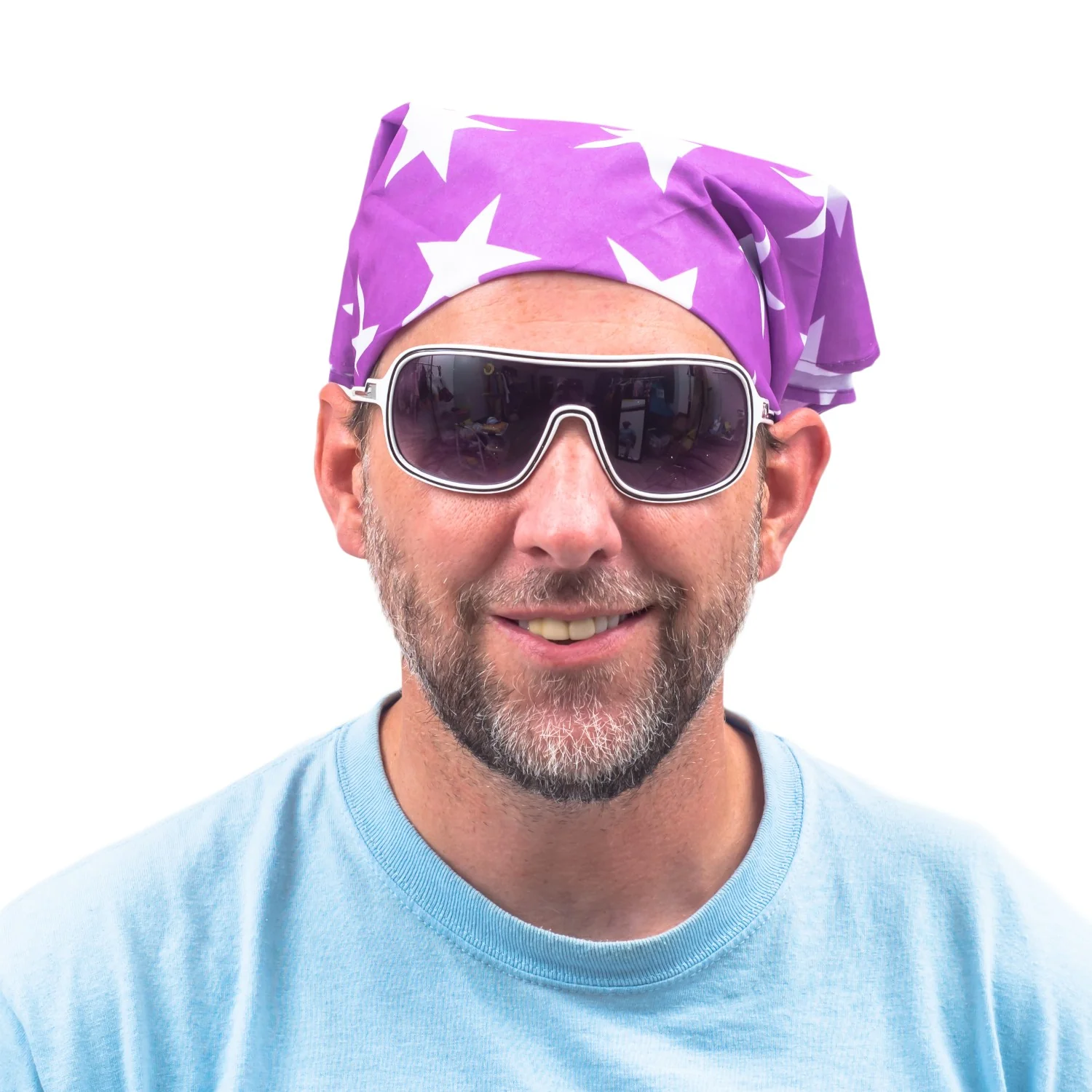 Randy Savage Star Printed Costume Bandana - Image 9