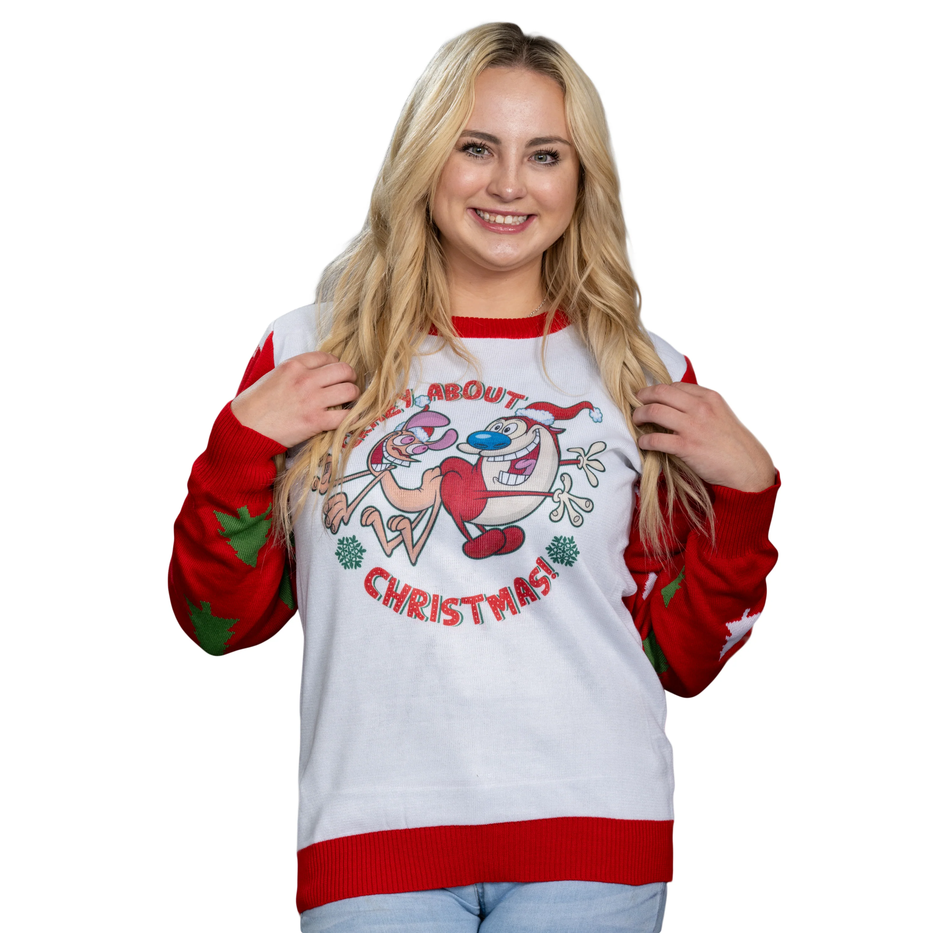 Ren & Stimpy | Crazy About Christmas Sweater - Image 7
