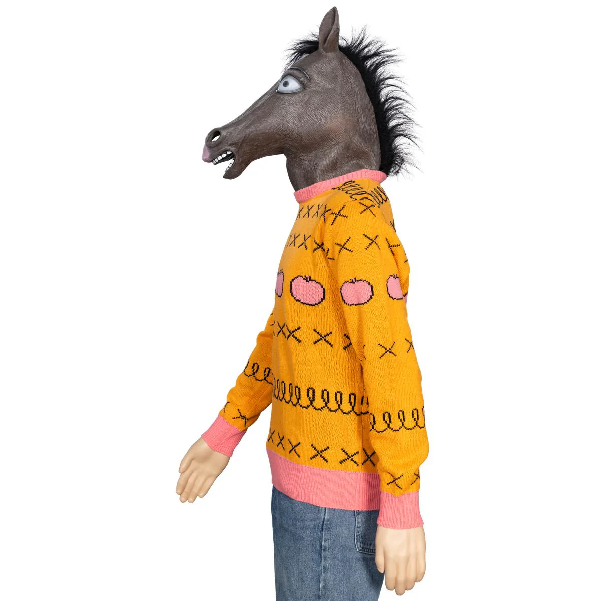 Replica Horse Man Sweater and Jack Halloween Costume Cosplay Mask - Image 10