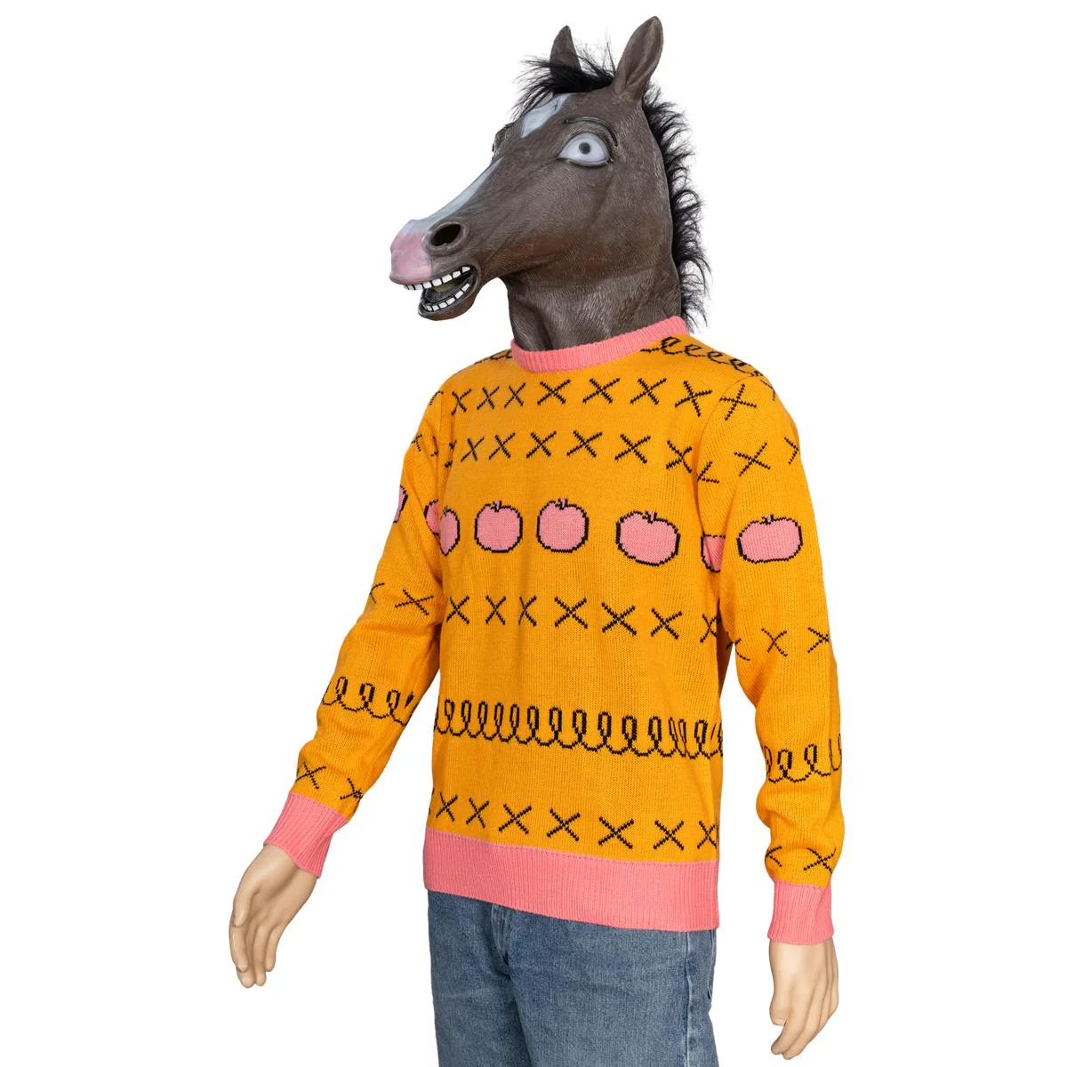 Replica Horse Man Sweater and Jack Halloween Costume Cosplay Mask - Image 11