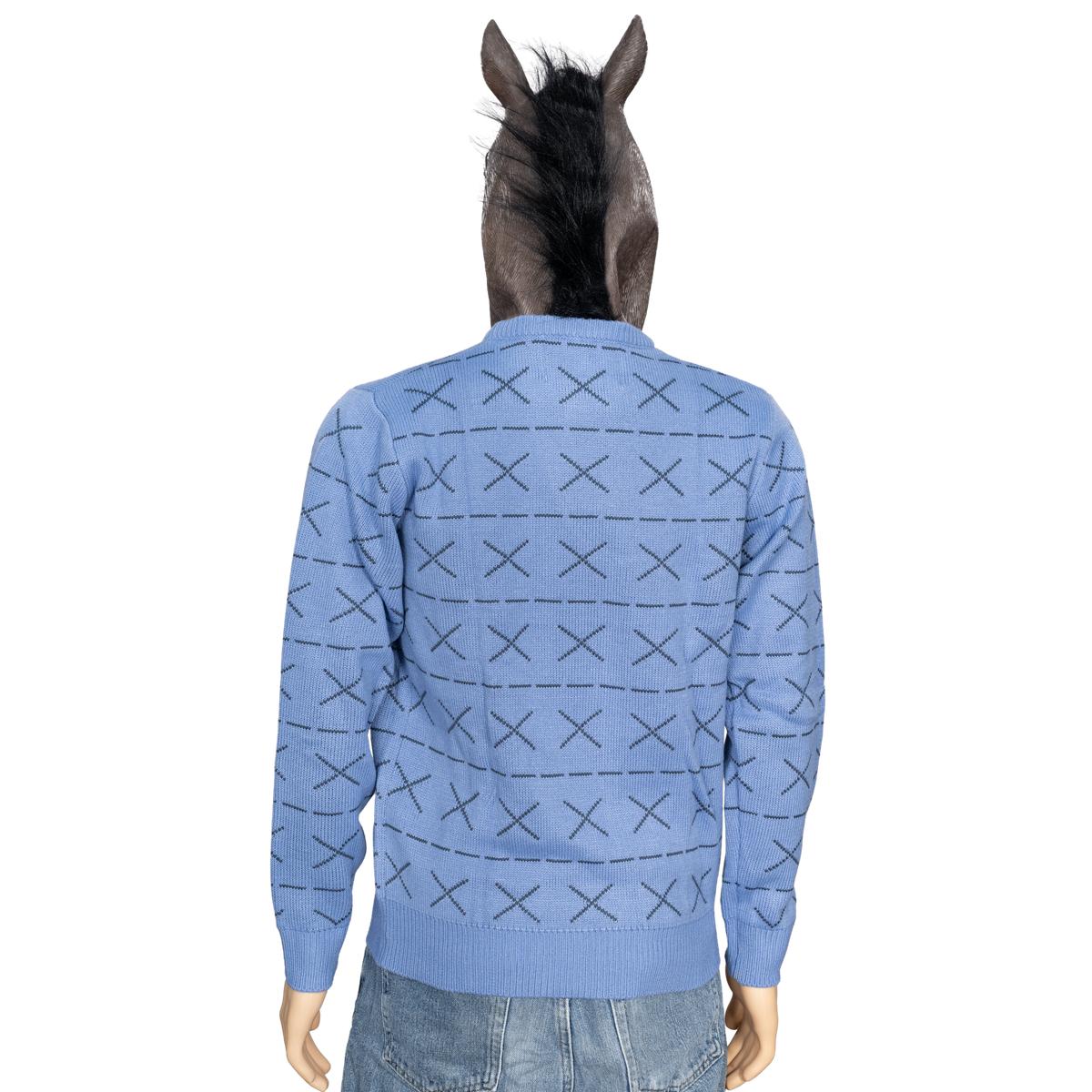 Replica Horse Man Sweater and Jack Halloween Costume Cosplay Mask - Image 5