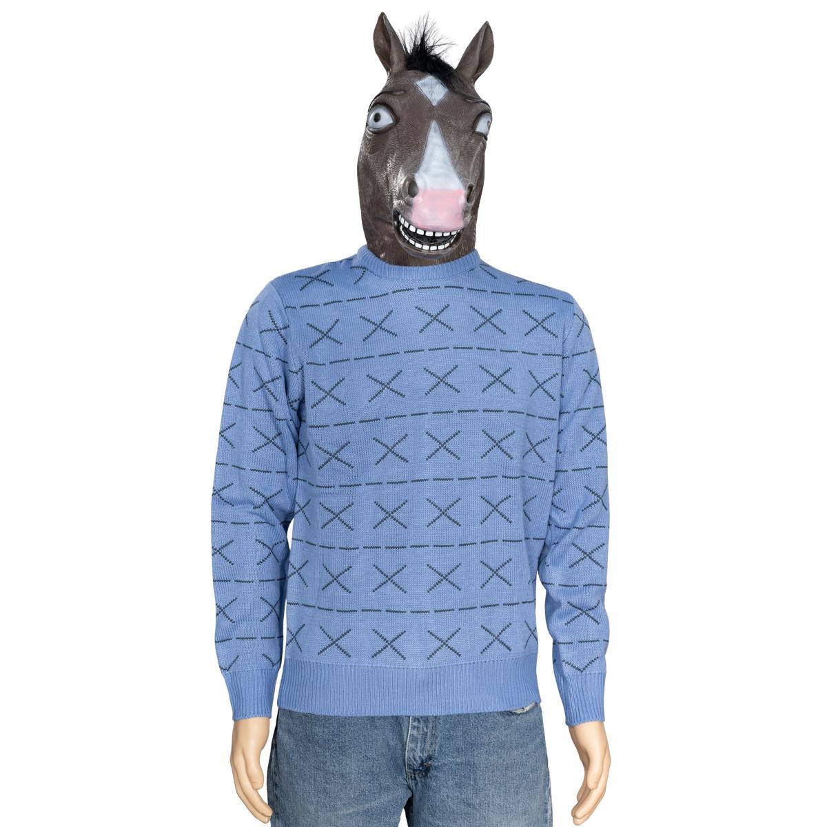 Replica Horse Man Sweater and Jack Halloween Costume Cosplay Mask - Image 7