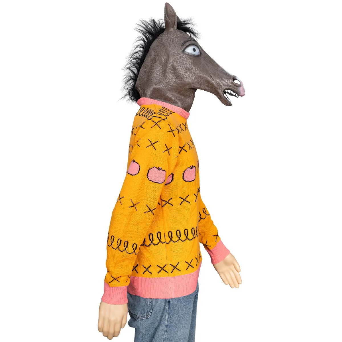 Replica Horse Man Sweater and Jack Halloween Costume Cosplay Mask - Image 8