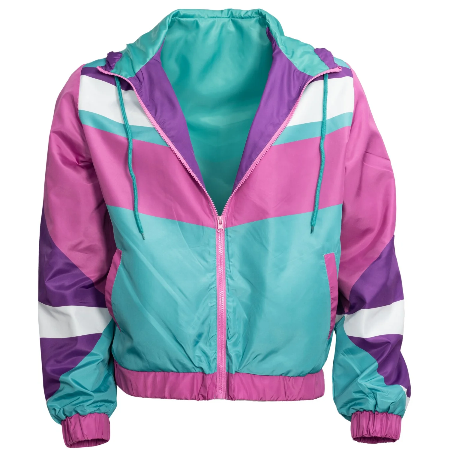 Retro Halloween Cosplay Windbreaker 1980s & 1990s Lightweight Jacket - Image 7