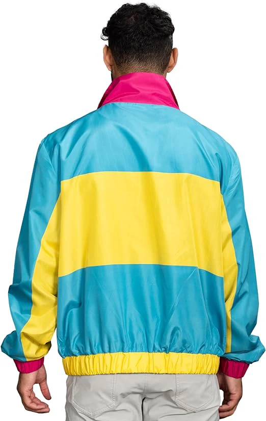 Retro Windbreaker Jacket Lightweight Design 1 - Image 4