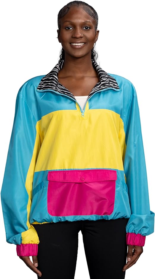 Retro Windbreaker Jacket Lightweight Design 1 - Image 6