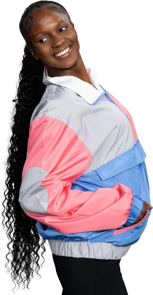 Retro Windbreaker Jacket Lightweight Design 3 - Image 5