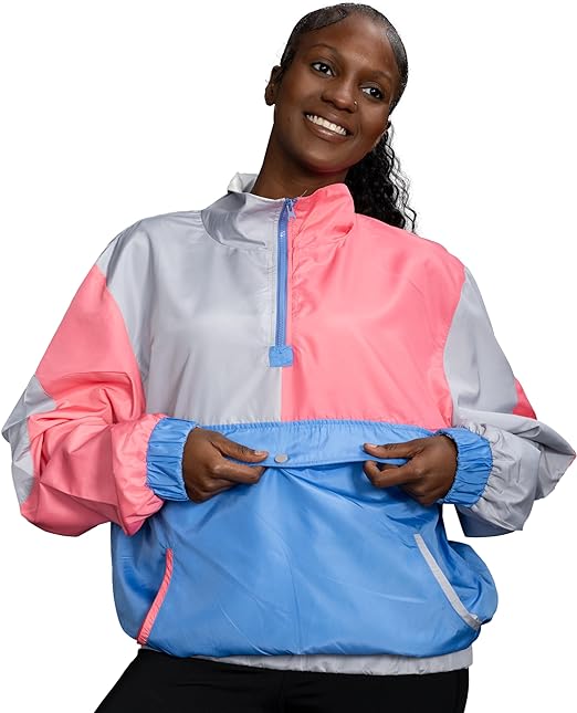 Retro Windbreaker Jacket Lightweight Design 3 - Image 6