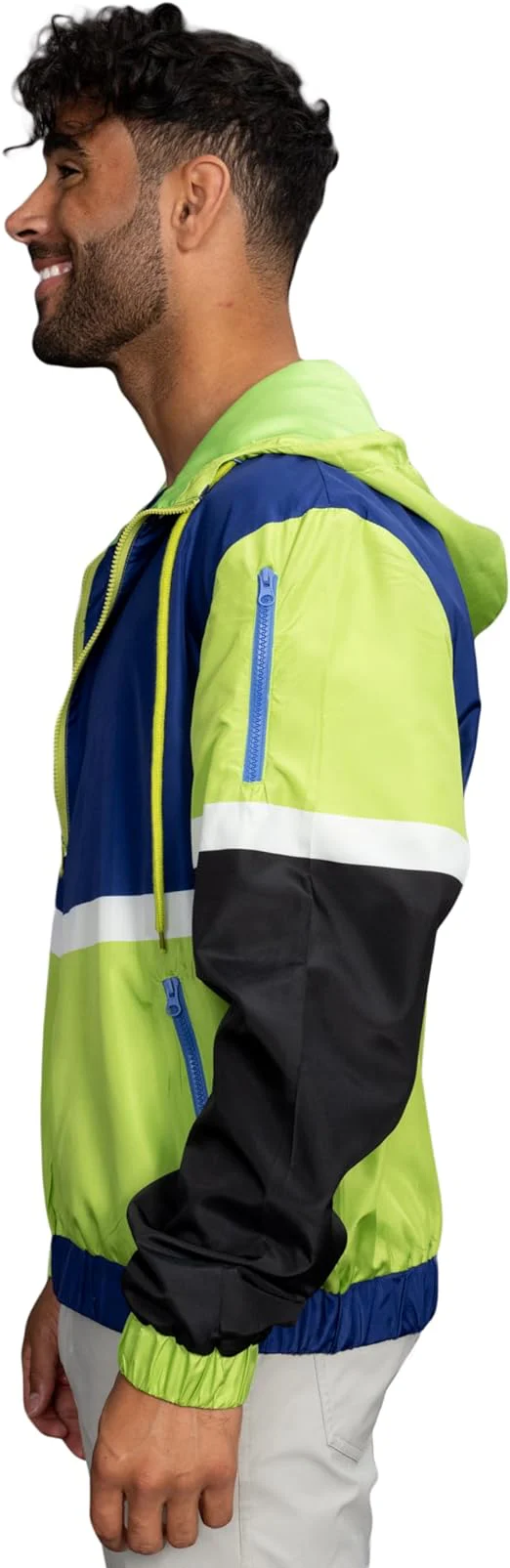 Retro Windbreaker Jacket Lightweight Design 5 - Image 2