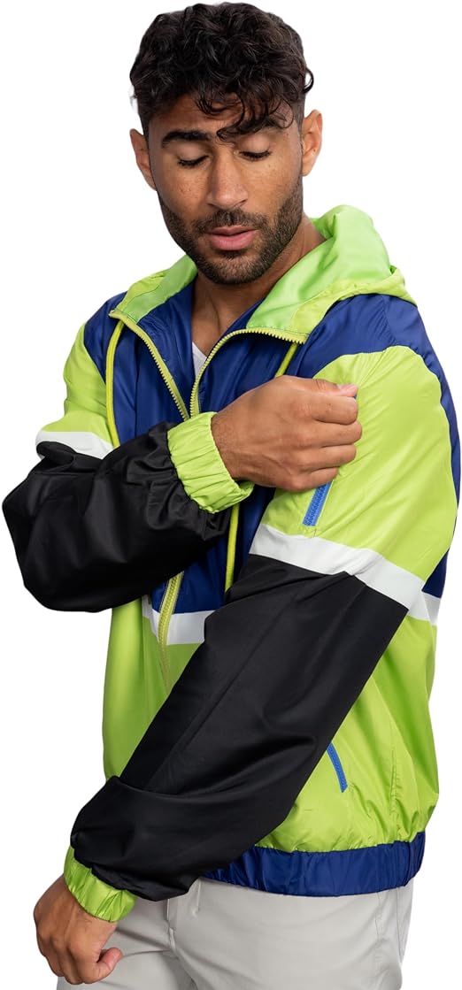 Retro Windbreaker Jacket Lightweight Design 5 - Image 4