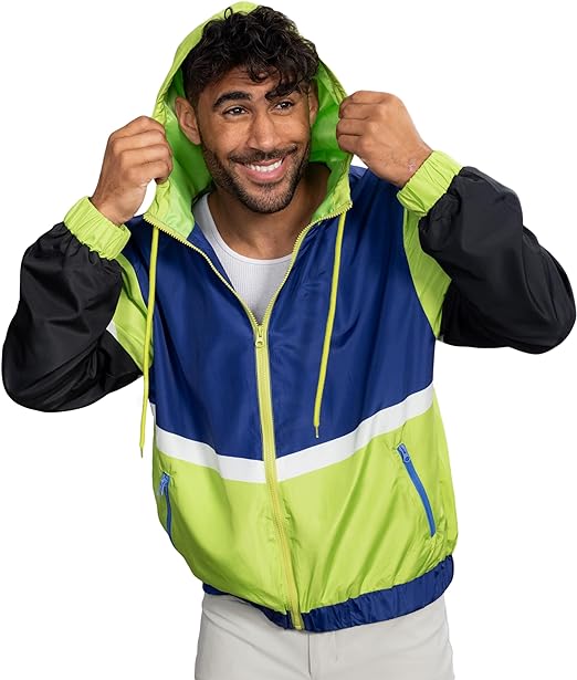 Retro Windbreaker Jacket Lightweight Design 5 - Image 7