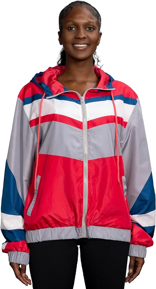Retro Windbreaker Jacket Lightweight Design 6 - Image 5