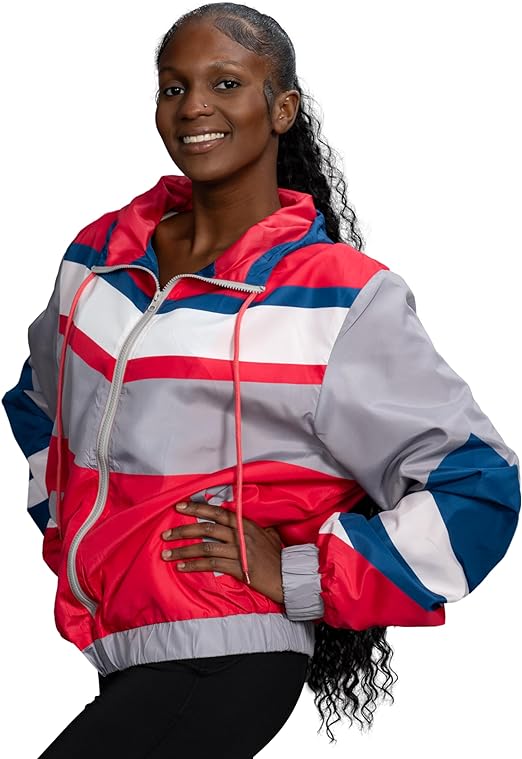 Retro Windbreaker Jacket Lightweight Design 6 - Image 7