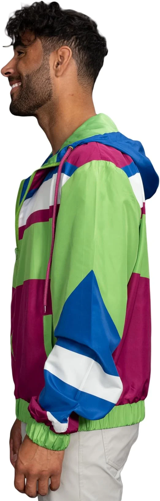 Retro Windbreaker Jacket Lightweight Design 8 - Image 2