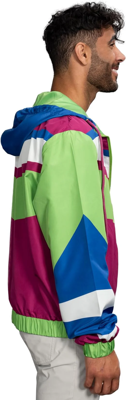 Retro Windbreaker Jacket Lightweight Design 8 - Image 4