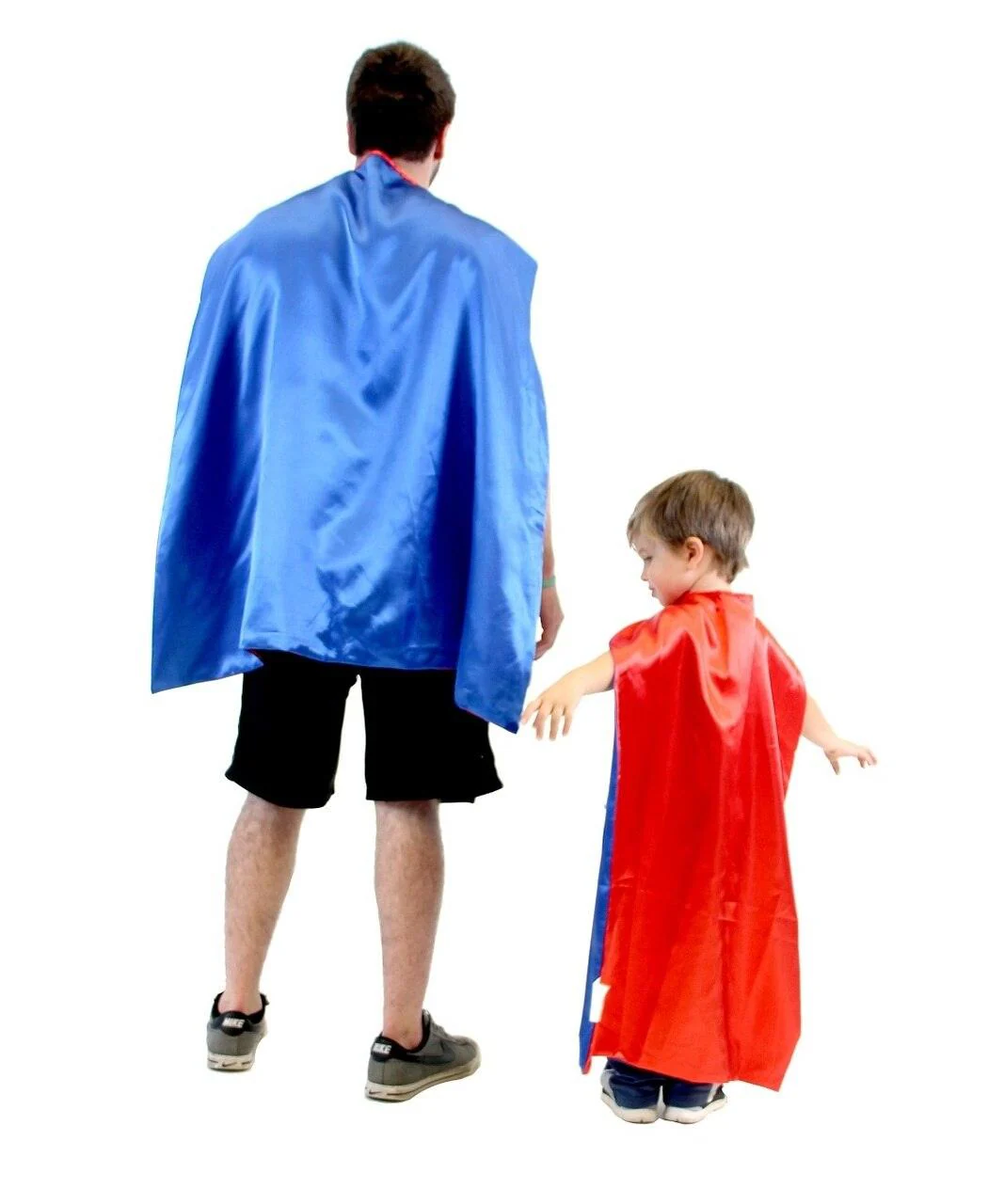 Reversible Superhero Unisex Halloween Cosplay Costume Capes