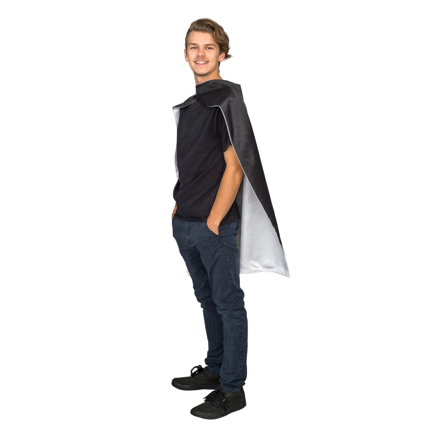 Reversible Superhero Unisex Halloween Cosplay Costume Capes - Image 3