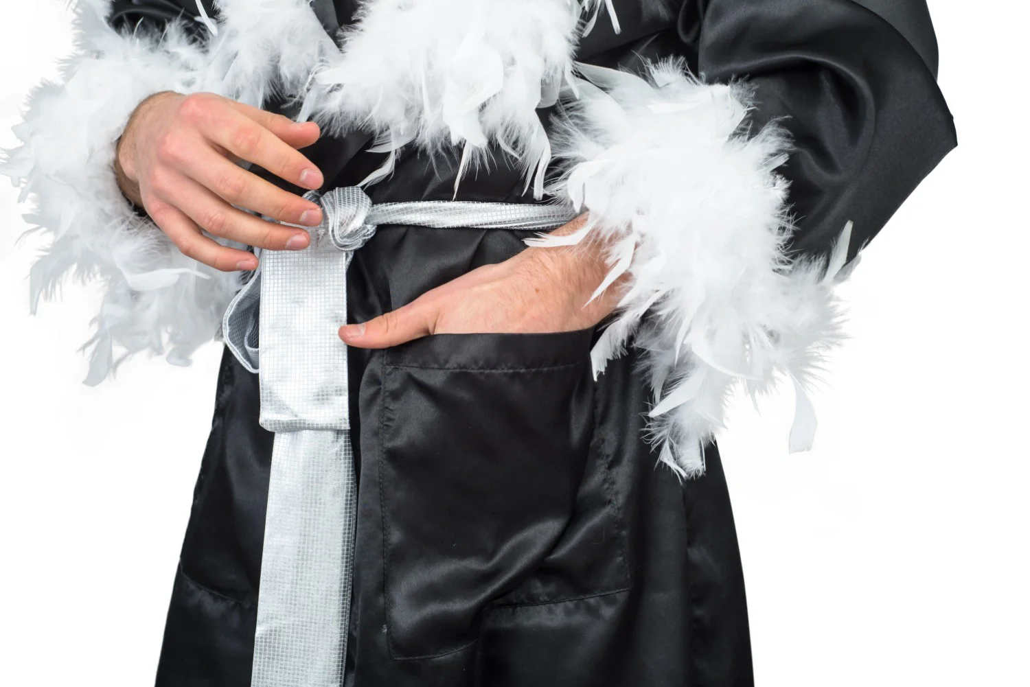 Ric Flair Nature Boy Costume Robe and Wig - Image 6