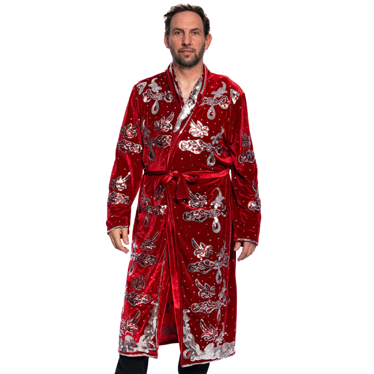 Nature Boy Flair Wrestler Deluxe Robe Halloween Costume