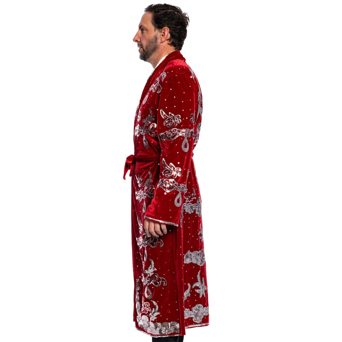 Nature Boy Flair Wrestler Deluxe Robe Halloween Costume - Image 4