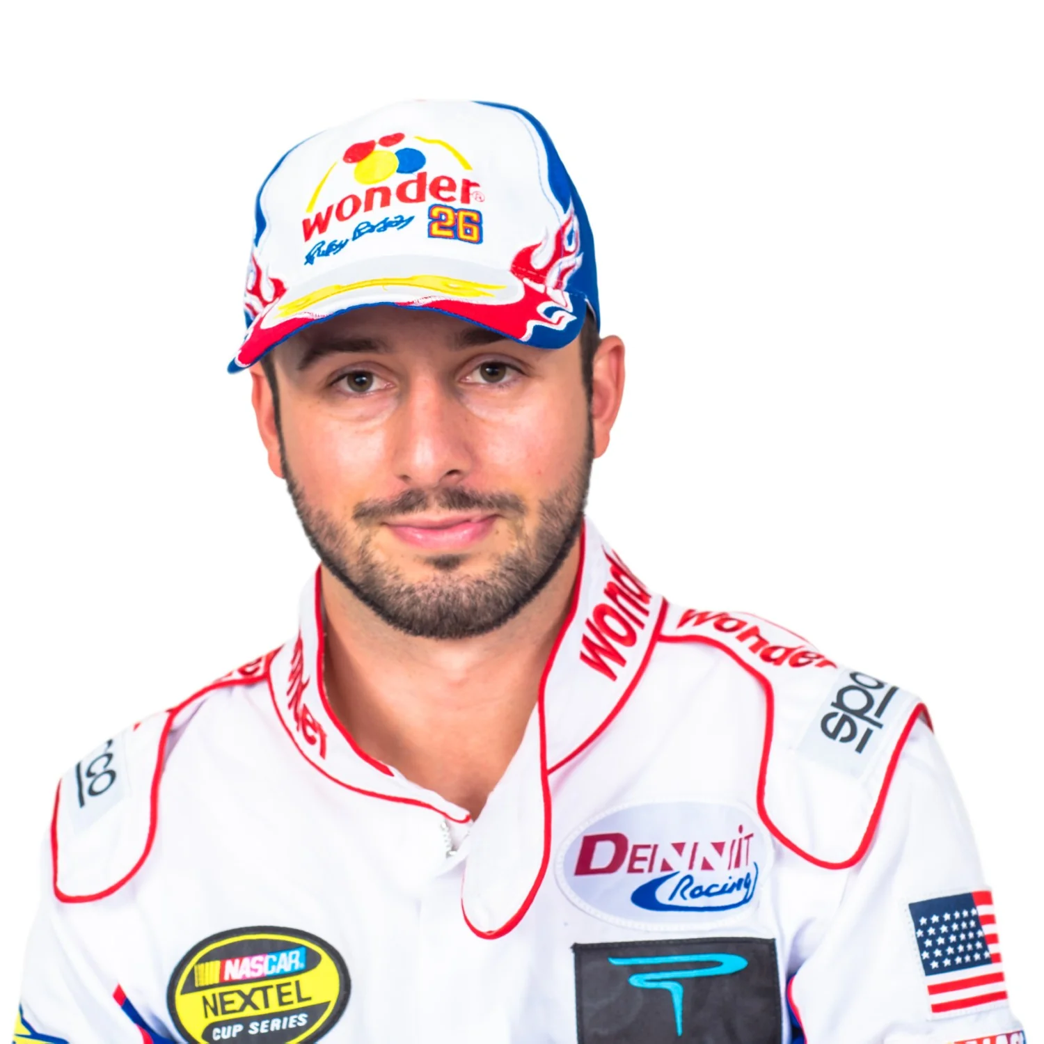 Ricky Bobby Driver Deluxe Jumpsuit and Hat Halloween Costume Cosplay - Image 7