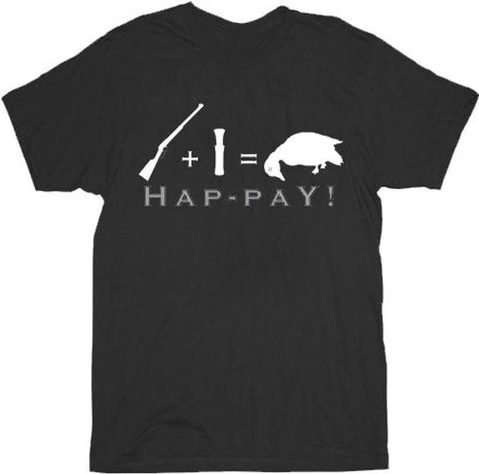 Rifle + Pistol Bullet = Dead Duck Hap-pay! T-shirt