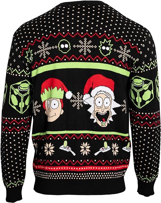 Ripple Junction Rick and Morty Sweater - Image 2