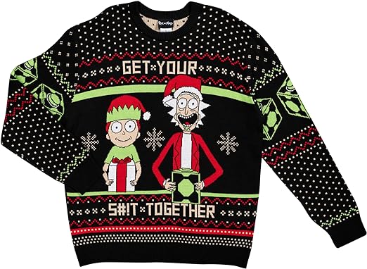 Ripple Junction Rick and Morty Sweater - Image 4