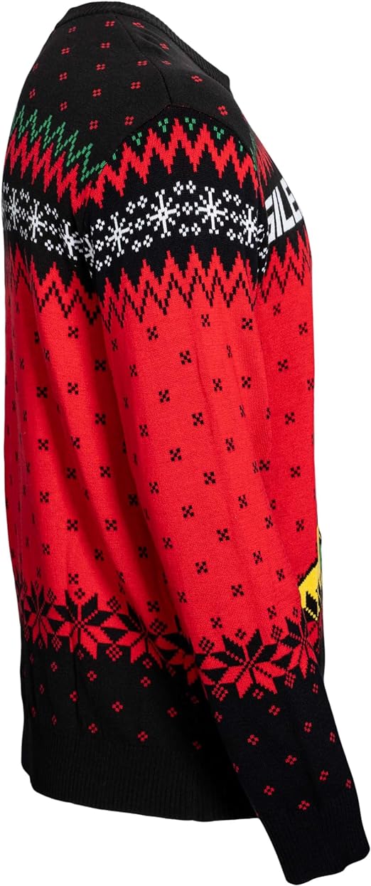 Ripple Junction Silent Dwight Elf Ugly Christmas Sweater - Image 3
