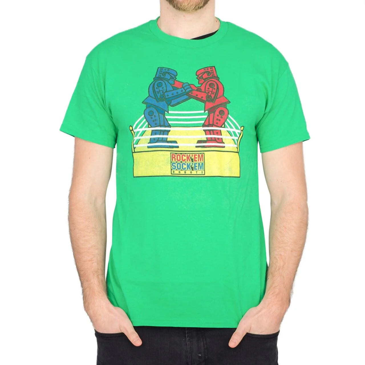 Rock 'Em Sock 'Em Robots Sheldon T-Shirt - Image 2