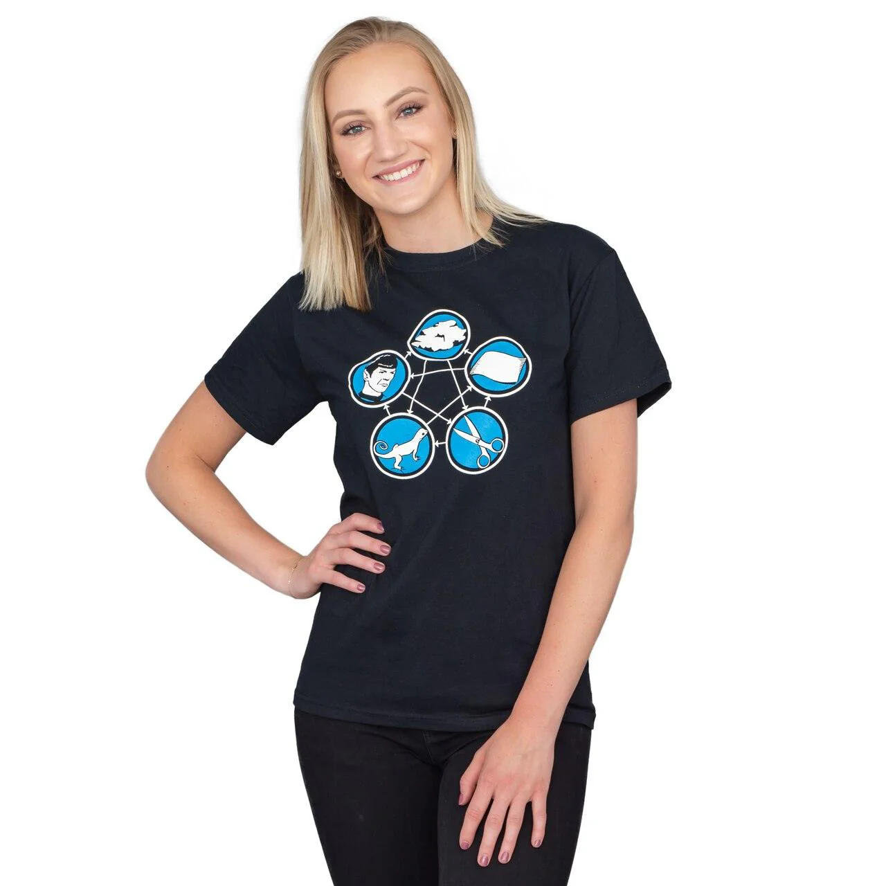 Rock Paper Scissors Lizard Spock T-shirt - Image 5