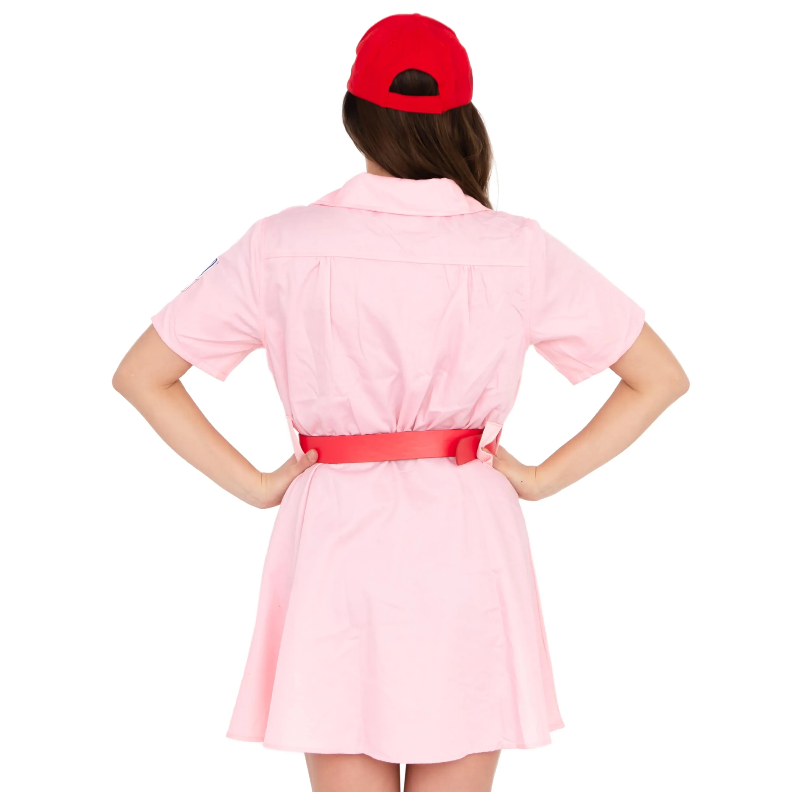 Rockford Peaches AAGPBL Baseball Halloween Costume Dress - Image 3