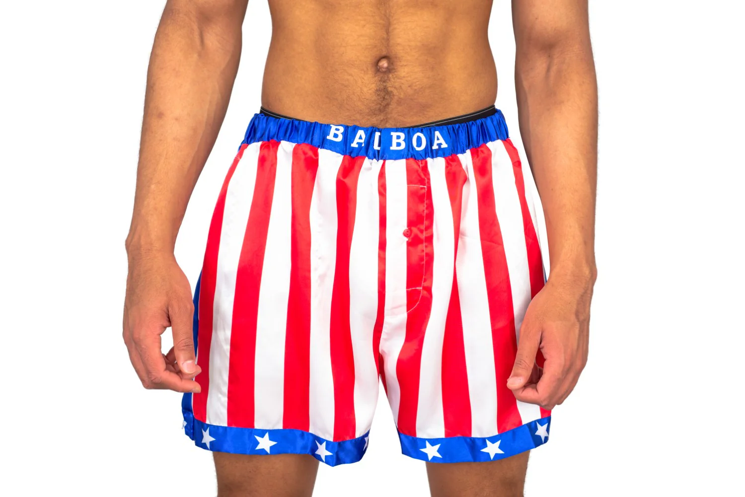 Rocky Balboa Boxing American Adult Flag Shorts - Image 4