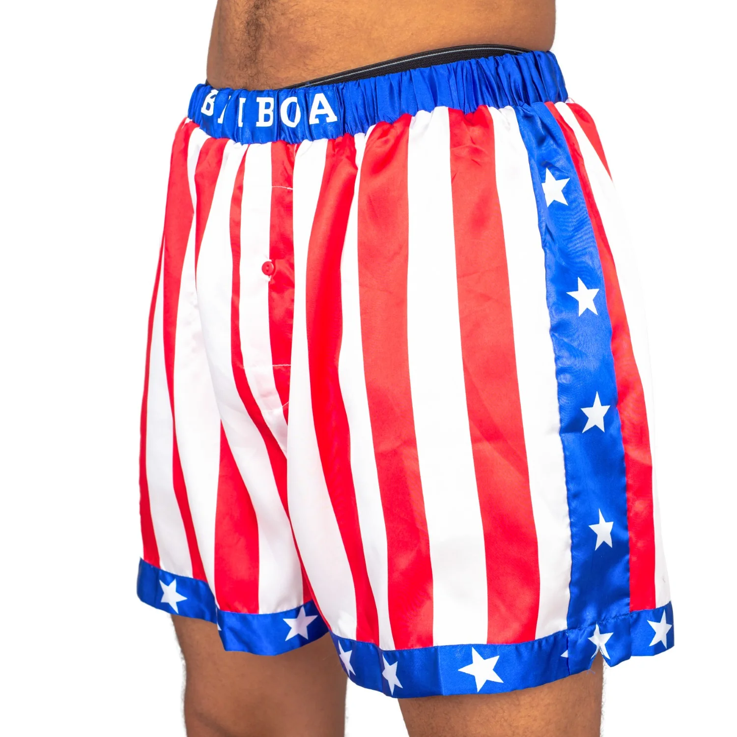 Rocky Balboa Boxing American Adult Flag Shorts - Image 8