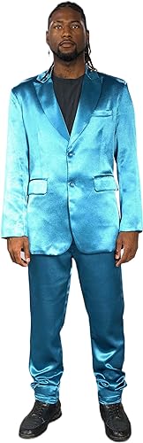 Roxbury Suit 90's Guys Unisex Halloween Cosplay Jacket/Pants/Belt Costume Set - Image 3