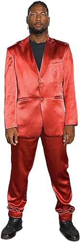 Roxbury Suit 90's Guys Unisex Halloween Cosplay Jacket/Pants/Belt Costume Set - Image 4