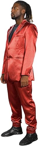 Roxbury Suit 90's Guys Unisex Halloween Cosplay Jacket/Pants/Belt Costume Set - Image 5