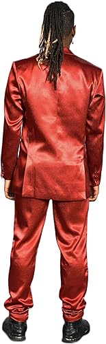 Roxbury Suit 90's Guys Unisex Halloween Cosplay Jacket/Pants/Belt Costume Set - Image 6