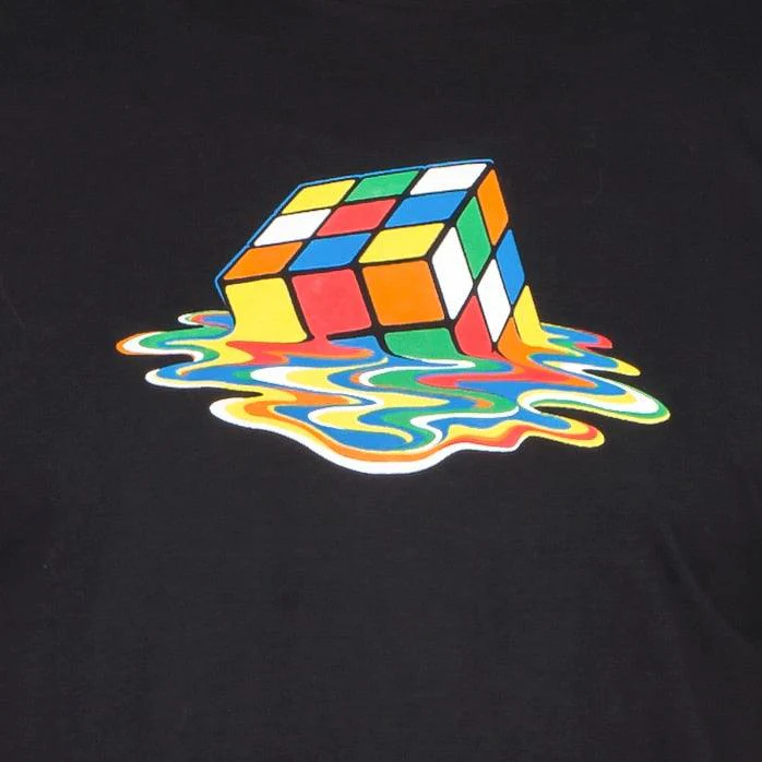 Rubik's Cube Melting Sheldon Cooper T-shirt - Image 3