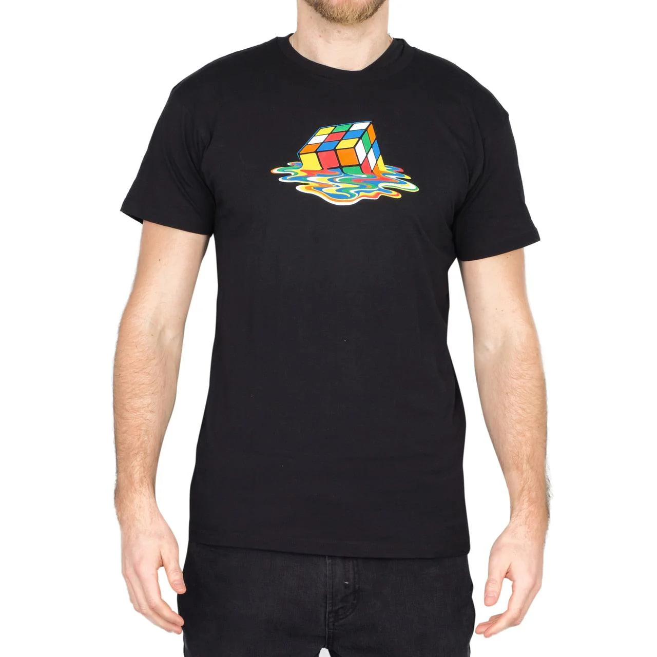 Rubik's Cube Melting Sheldon Cooper T-shirt - Image 4