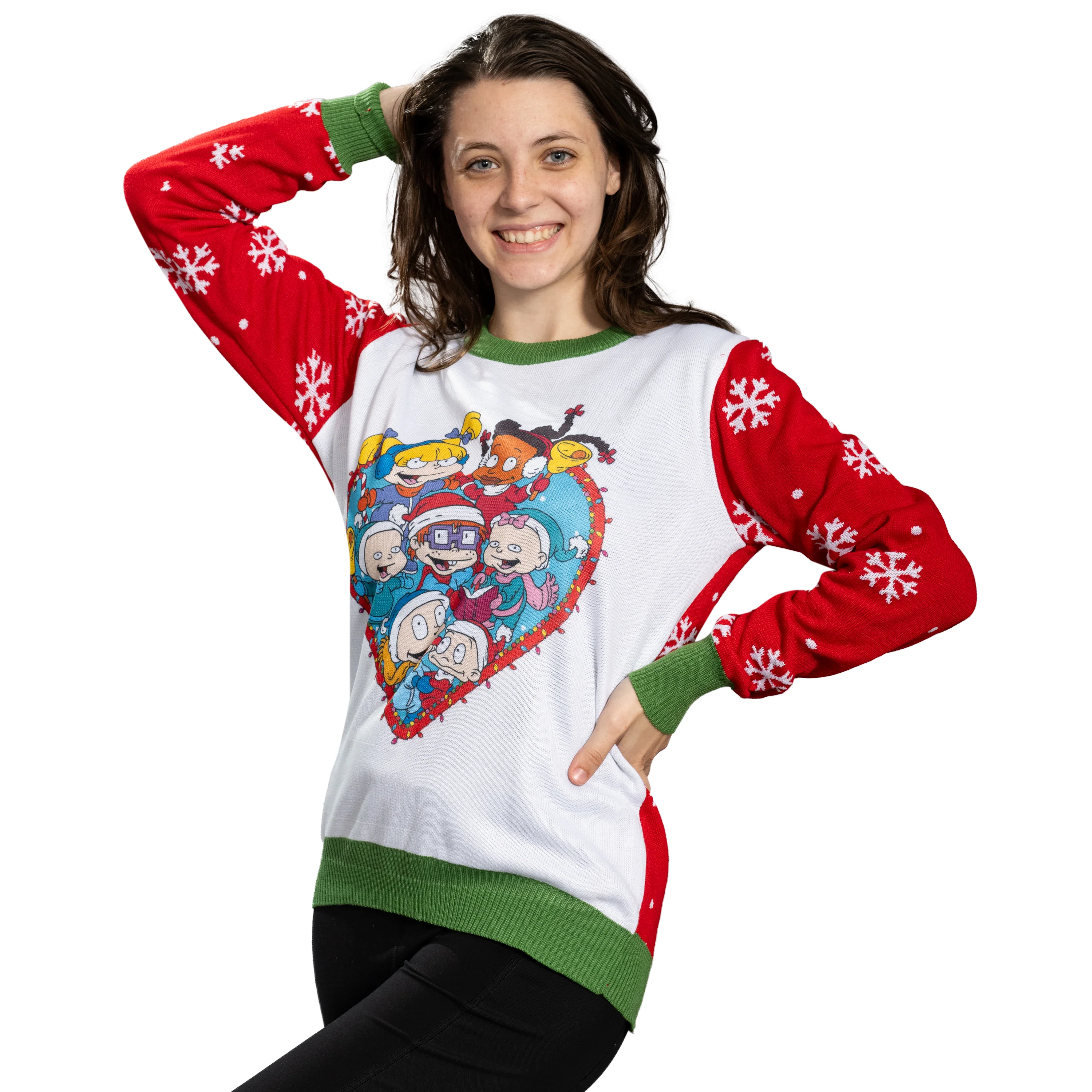 Rugrats "Winter Love" Christmas Sweater - Image 4