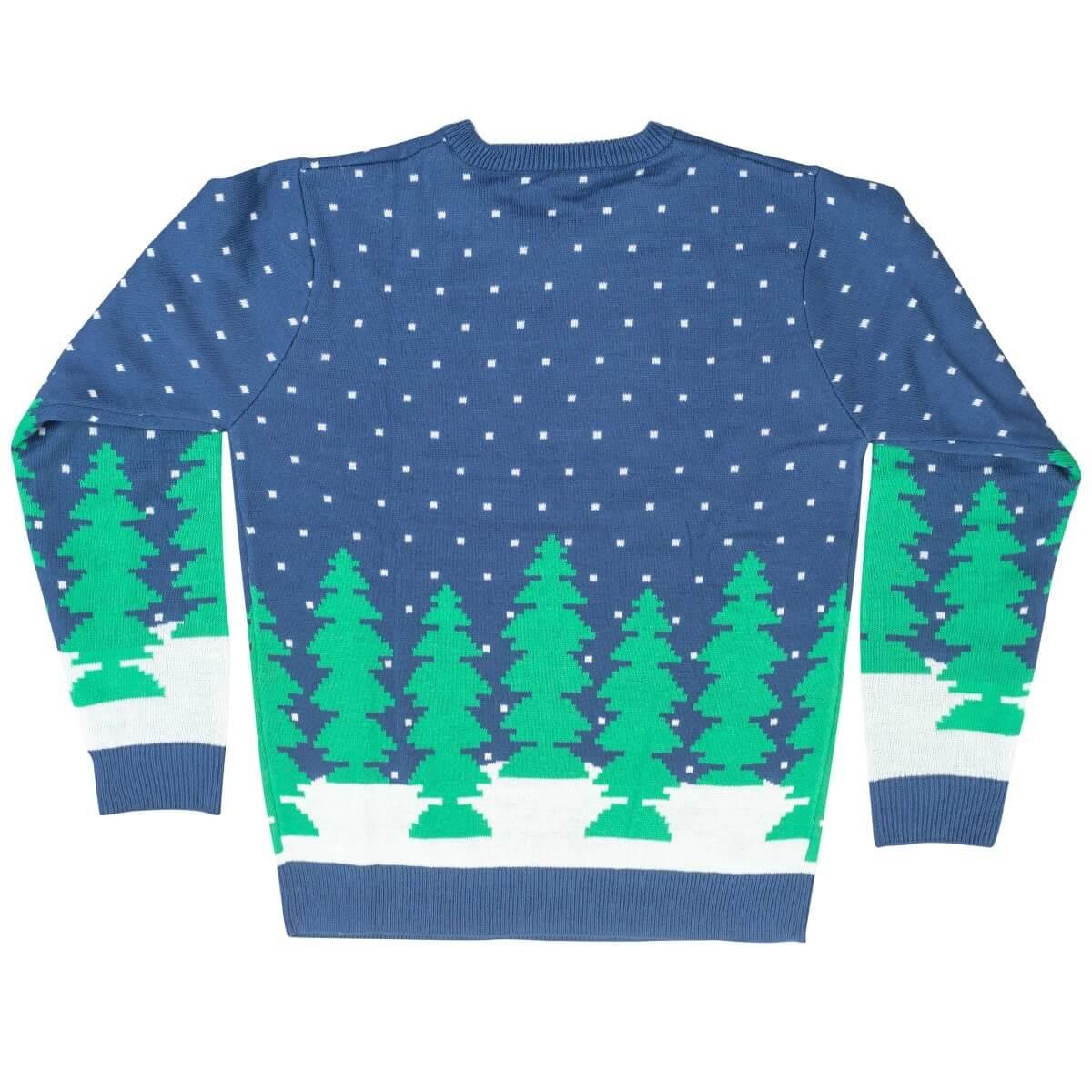 Santa Claus Chimney Ugly Christmas Sweater - Image 3