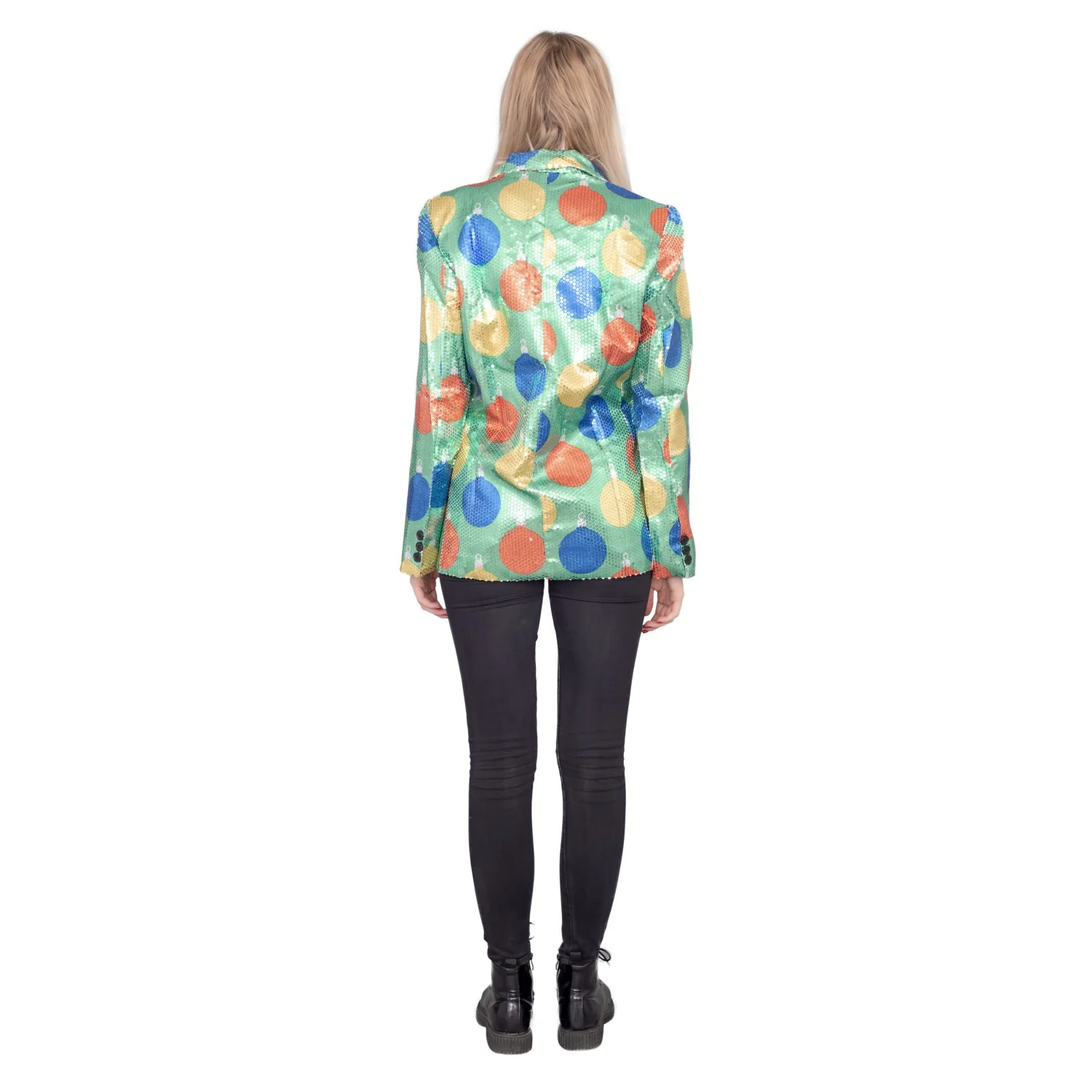 Sequin Ornaments Blazer Jacket - Image 4