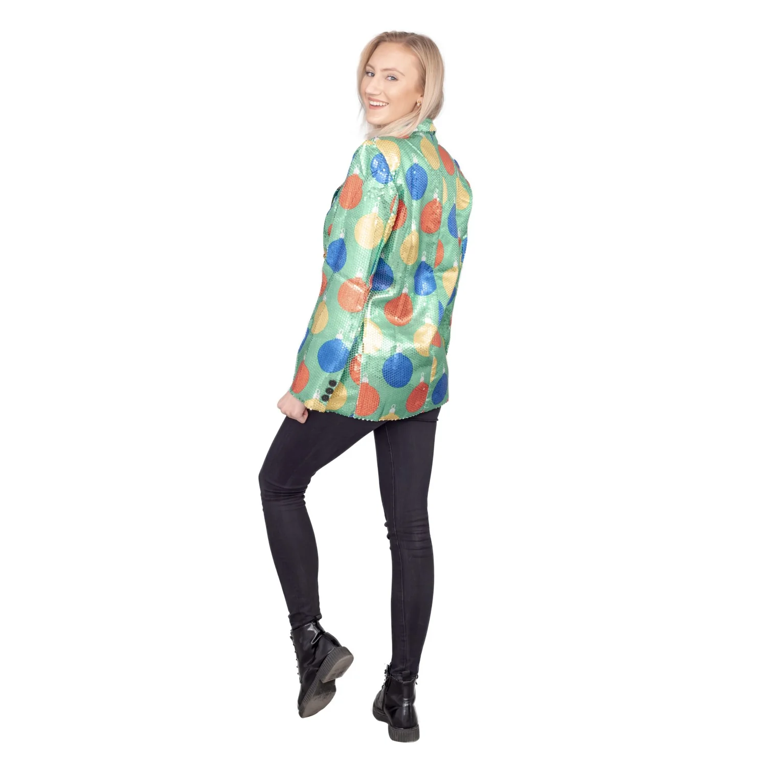 Sequin Ornaments Blazer Jacket - Image 5