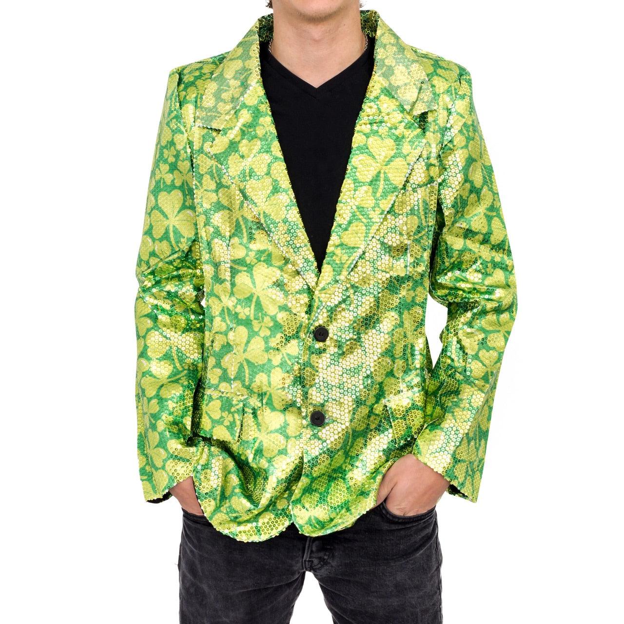 Sequin St. Patrick's Day Irish Blazer Jacket